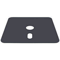 Decorplatte anthrazit RAL 7016 zu Rollens.M4 180Kg